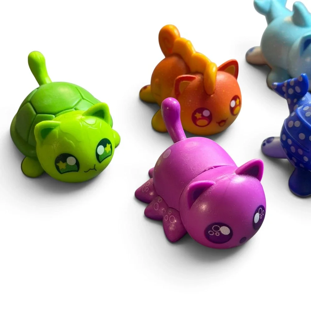 Aphmau Mystery MeeMeows Litter 4 Under the Sea Complete Set 8 Figures Cat Toys